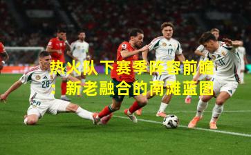 热火队下赛季阵容前瞻：新老融合的南滩蓝图